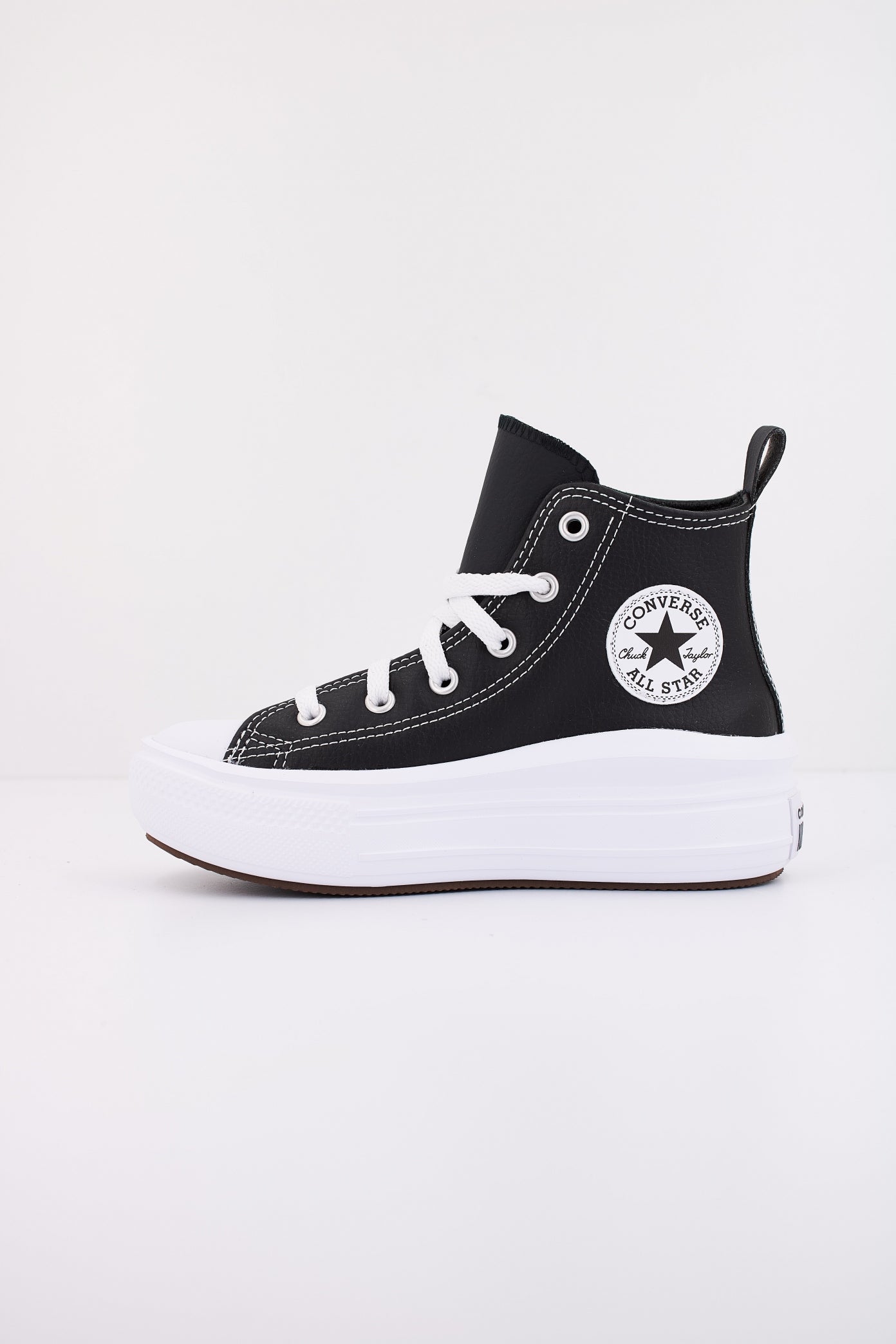 Converse plataforma bota negra online