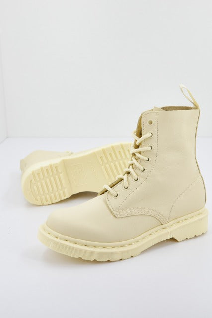 DR. MARTENS PASCAL MONO TOILE CRE en color AMARILLO  (2)