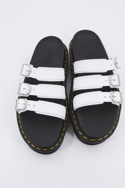 DR. MARTENS BLAIRE SLIDE HYDRO en color BLANCO  (2)