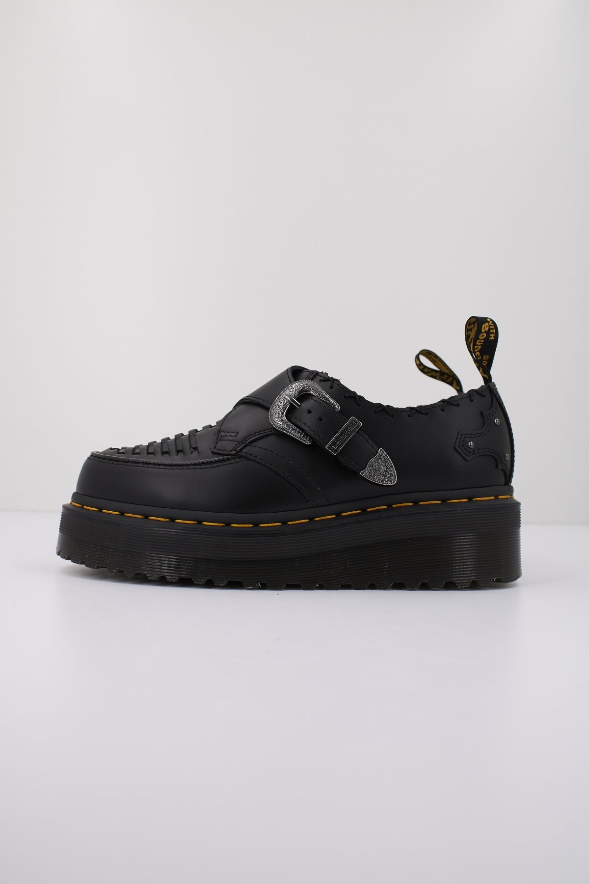 DR. MARTENS RAMSEY QUAD MONK en color NEGRO  (1)