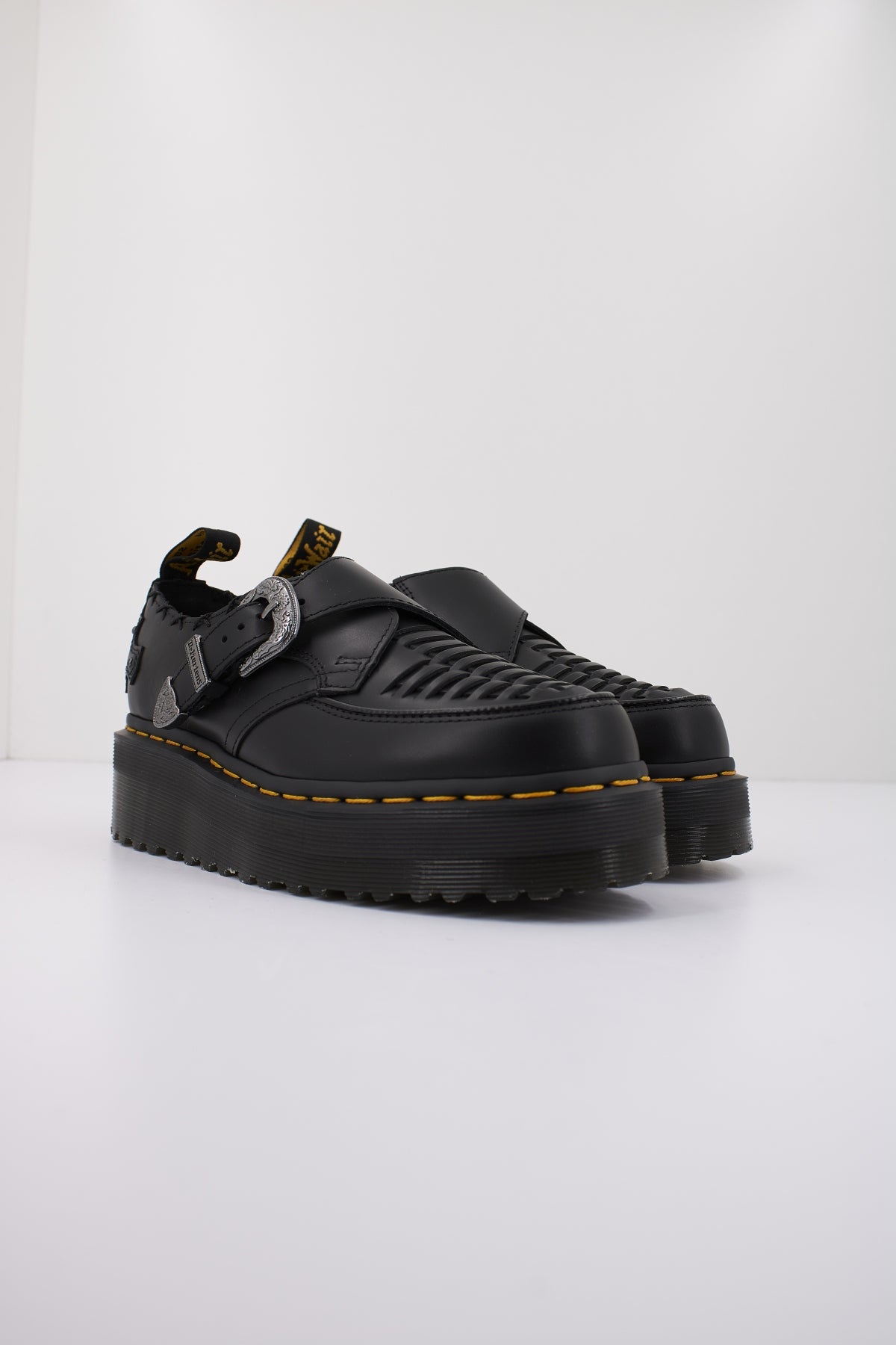 DR. MARTENS RAMSEY QUAD MONK en color NEGRO  (2)