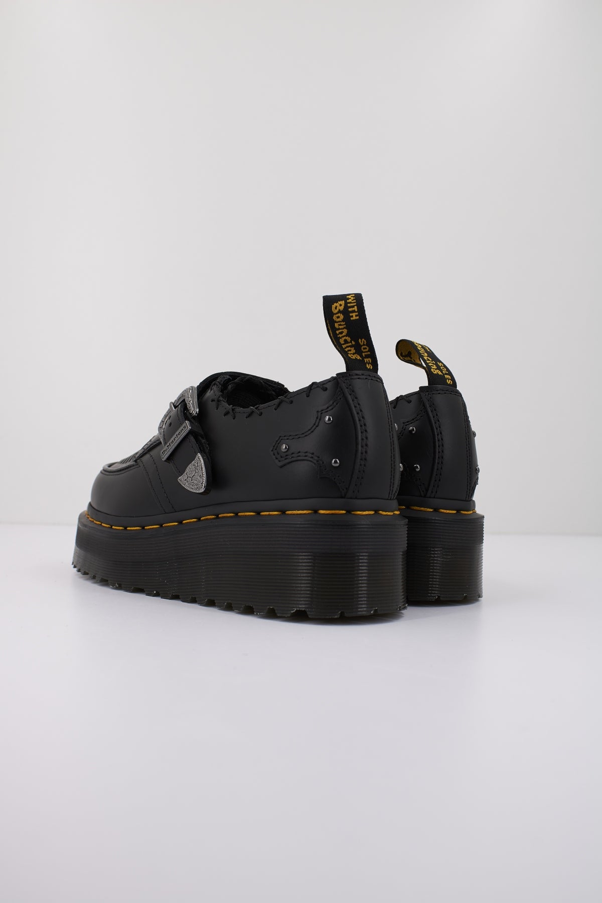 DR. MARTENS RAMSEY QUAD MONK en color NEGRO  (3)