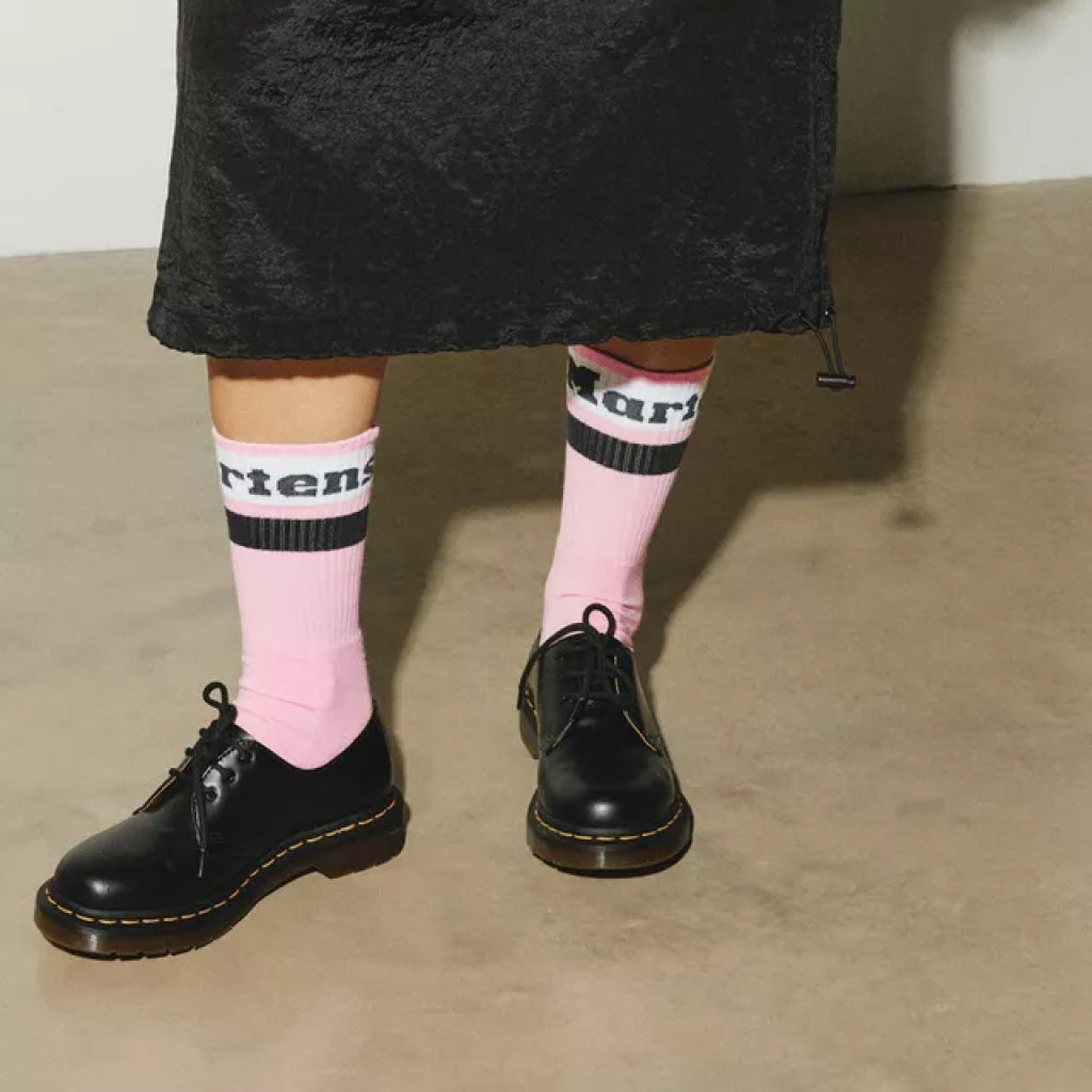 DR. MARTENS ATHLETIC LOGO SOCK en color ROSA  (4)