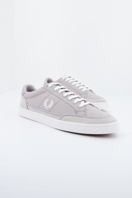 FRED PERRY DEUCE CANVAS  en color GRIS  (1)