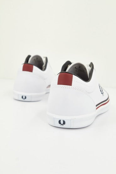 FRED PERRY  BASELINE PERF LEATH en color AZUL  (3)