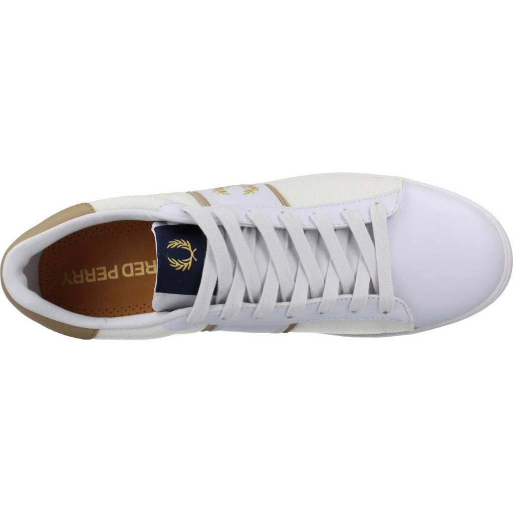 FRED PERRY  SPENCER TEXTURED PL en color BLANCO  (7)
