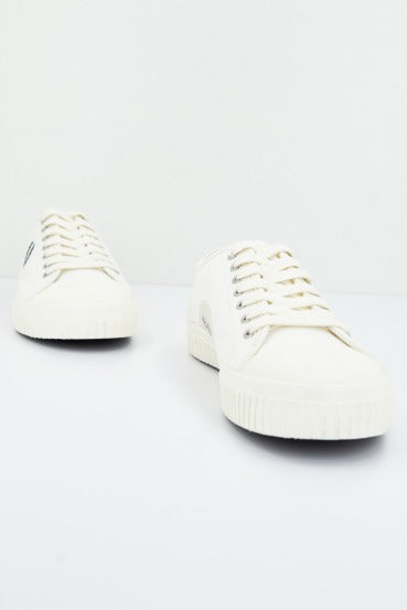 FRED PERRY HUGHES LOW en color BLANCO  (4)