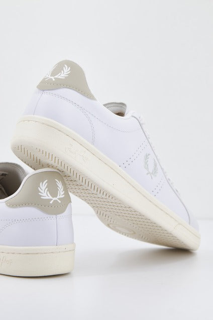 FRED PERRY  B LEATHER en color BLANCO  (3)