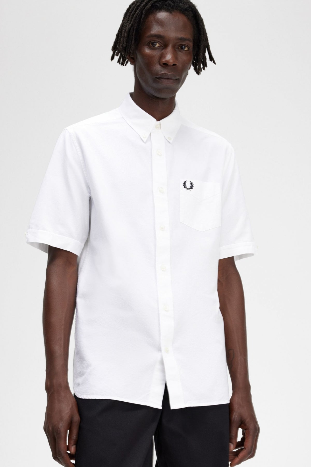 FRED PERRY OXFORD SHIRT en color BLANCO  (5)