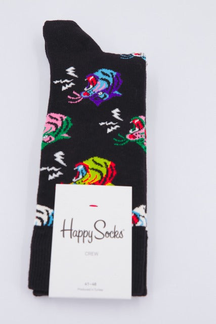 HAPPY SOCKS TIG  en color NEGRO  (1)