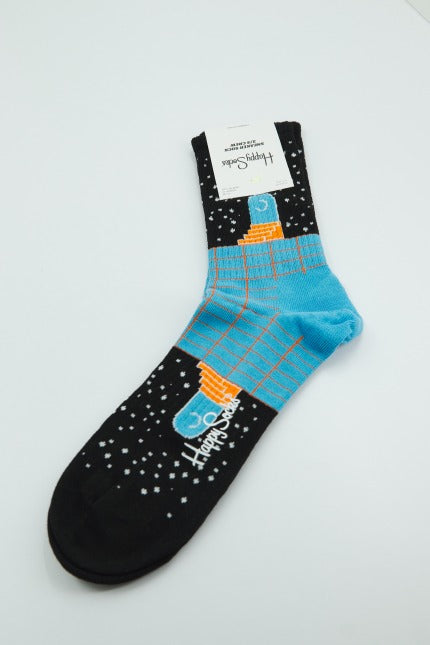 HAPPY SOCKS FUTURE UNKNOWN en color NEGRO  (1)