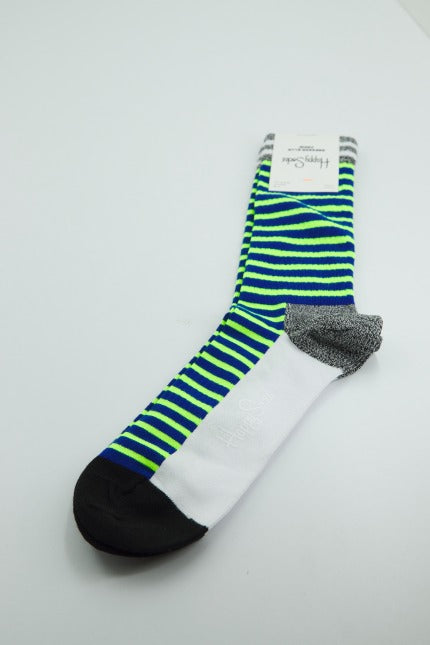 HAPPY SOCKS  NEON STRIPE THIN CREW en color MULTICOLOR  (2)