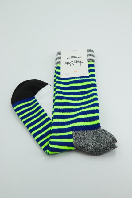 HAPPY SOCKS  NEON STRIPE THIN CREW en color MULTICOLOR  (3)