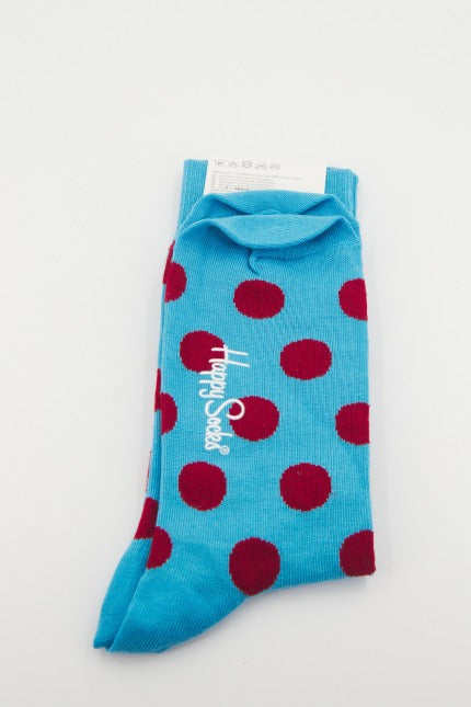 HAPPY SOCKS BIG DOT en color AZUL  (1)