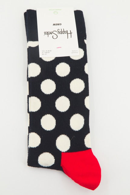 HAPPY SOCKS  BIG DOT en color AZUL  (2)