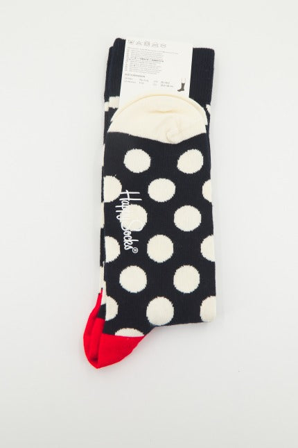 HAPPY SOCKS  BIG DOT en color AZUL  (1)