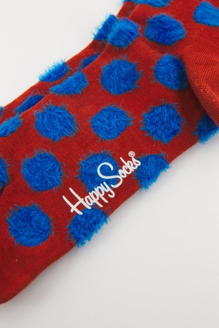 HAPPY SOCKS BIG DOT en color MARRON  (4)