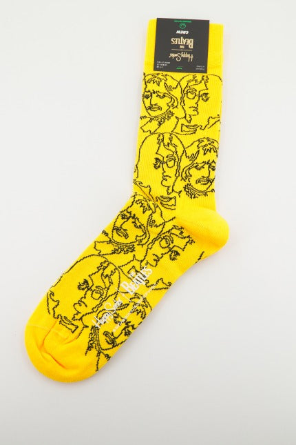 HAPPY SOCKS BEATLES YELLOW SUBMARINE en color AMARILLO  (3)