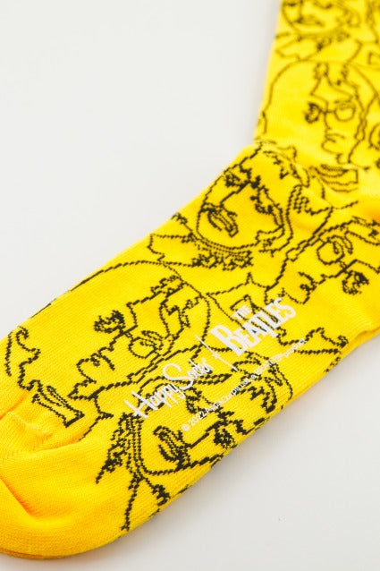 HAPPY SOCKS BEATLES YELLOW SUBMARINE en color AMARILLO  (4)