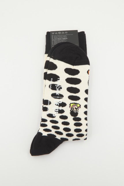 HAPPY SOCKS BEATLES  en color BLANCO  (1)