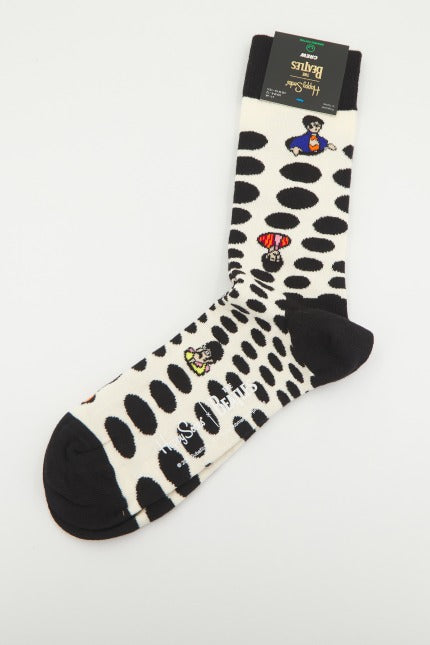 HAPPY SOCKS BEATLES  en color BLANCO  (3)