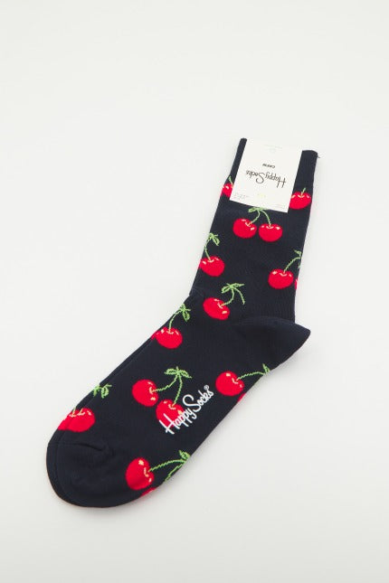 HAPPY SOCKS  CHERRY en color AZUL  (3)