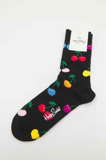 HAPPY SOCKS CHERRY  en color NEGRO  (3)