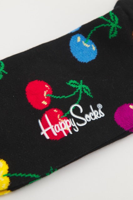 HAPPY SOCKS CHERRY  en color NEGRO  (4)