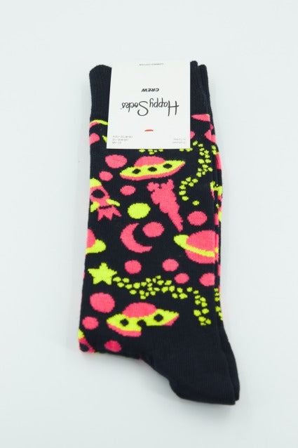 HAPPY SOCKS INTO SPACE SOCK en color NEGRO  (2)