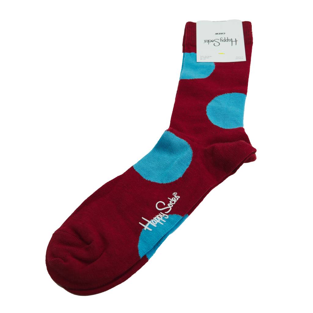 HAPPY SOCKS JUMBO DOT SOCK en color ROJO  (5)