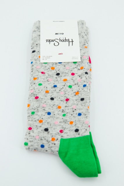 HAPPY SOCKS  MINI DOT SOCK en color GRIS  (2)