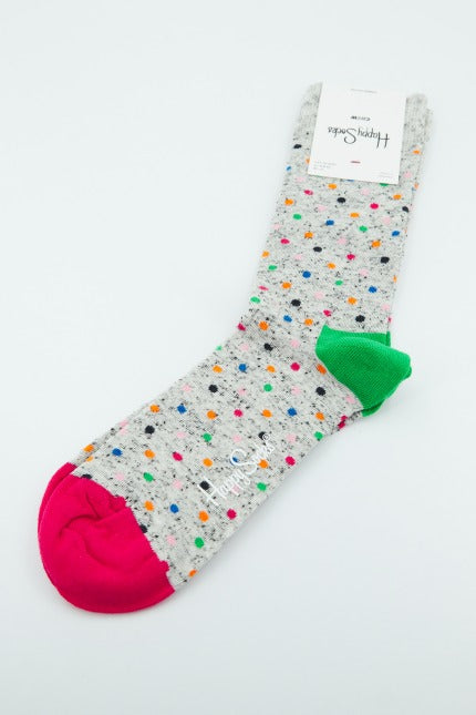 HAPPY SOCKS  MINI DOT SOCK en color GRIS  (3)