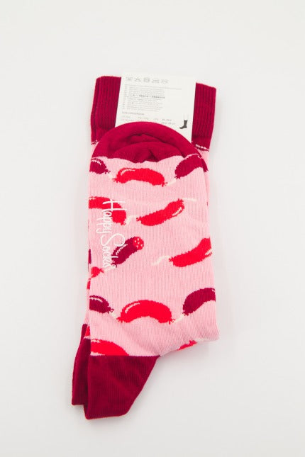 HAPPY SOCKS SAUSAGE en color ROSA  (1)