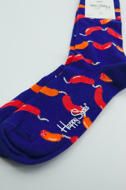 HAPPY SOCKS SAUSAGE en color AZUL  (3)