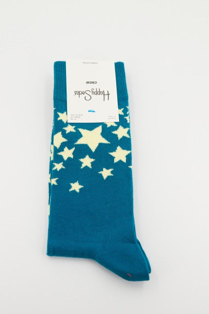 HAPPY SOCKS  STARS en color AZUL  (2)