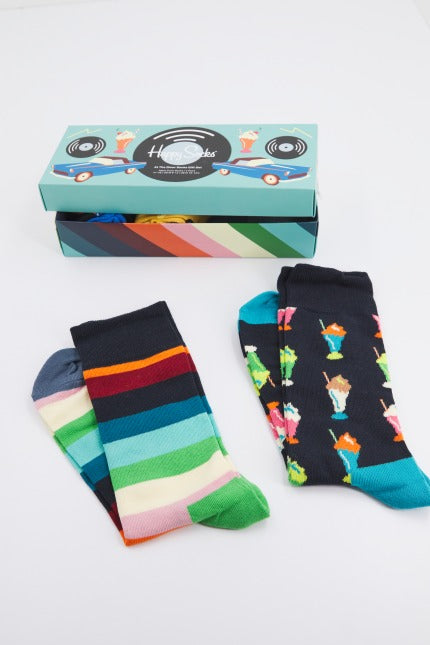 HAPPY SOCKS PACK AT THE DINER SOCK en color MULTICOLOR  (3)