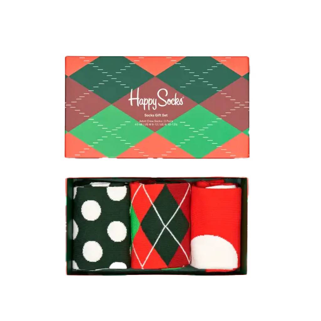 HAPPY SOCKS PACK HOLIDAY VIBES GIFT en color MULTICOLOR  (2)