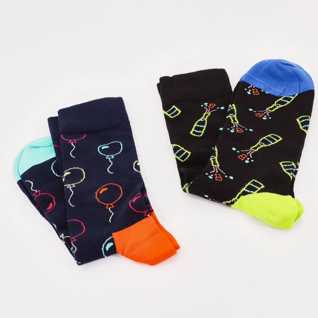 HAPPY SOCKS PACK YOU DID IT SOCKS en color MULTICOLOR  (1)