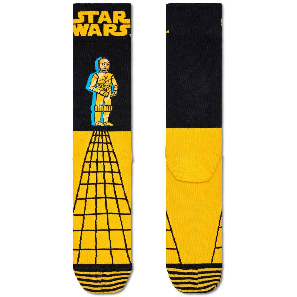 HAPPY SOCKS STAR WARS C-PO SOCK en color AMARILLO  (5)