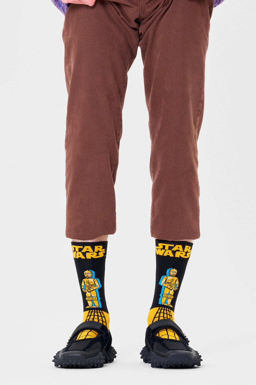 HAPPY SOCKS STAR WARS C-PO SOCK en color AMARILLO  (3)