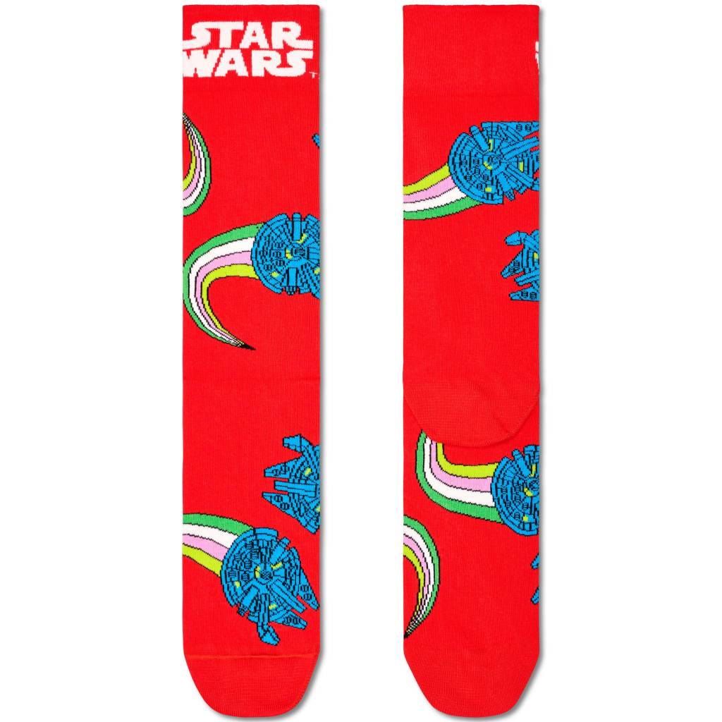 HAPPY SOCKS STAR WARS MILLENNIUM FALCON en color ROJO  (5)