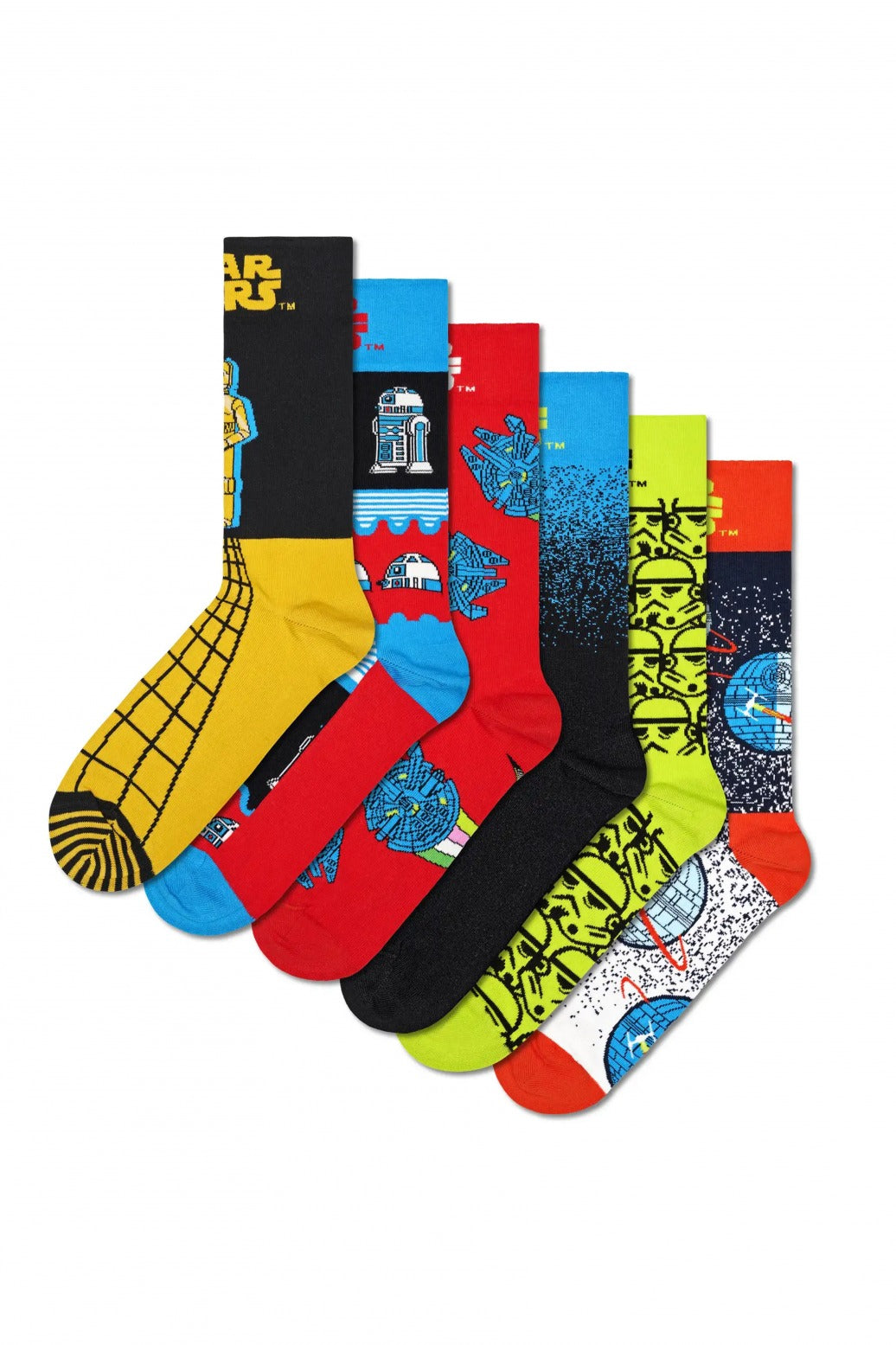 HAPPY SOCKS STAR WARS-PACK GIFT SET en color MULTICOLOR  (4)