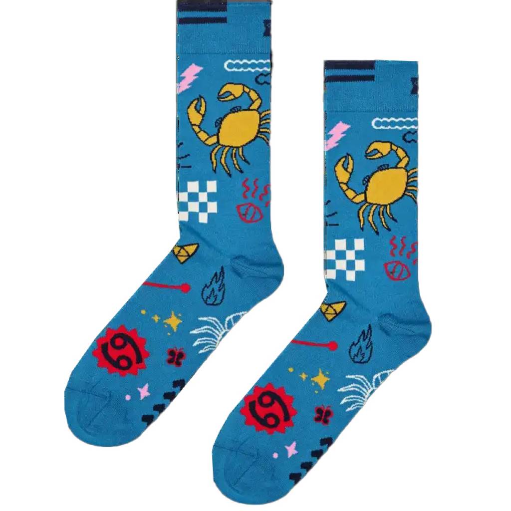 HAPPY SOCKS CANCER SOCK en color AZUL  (5)