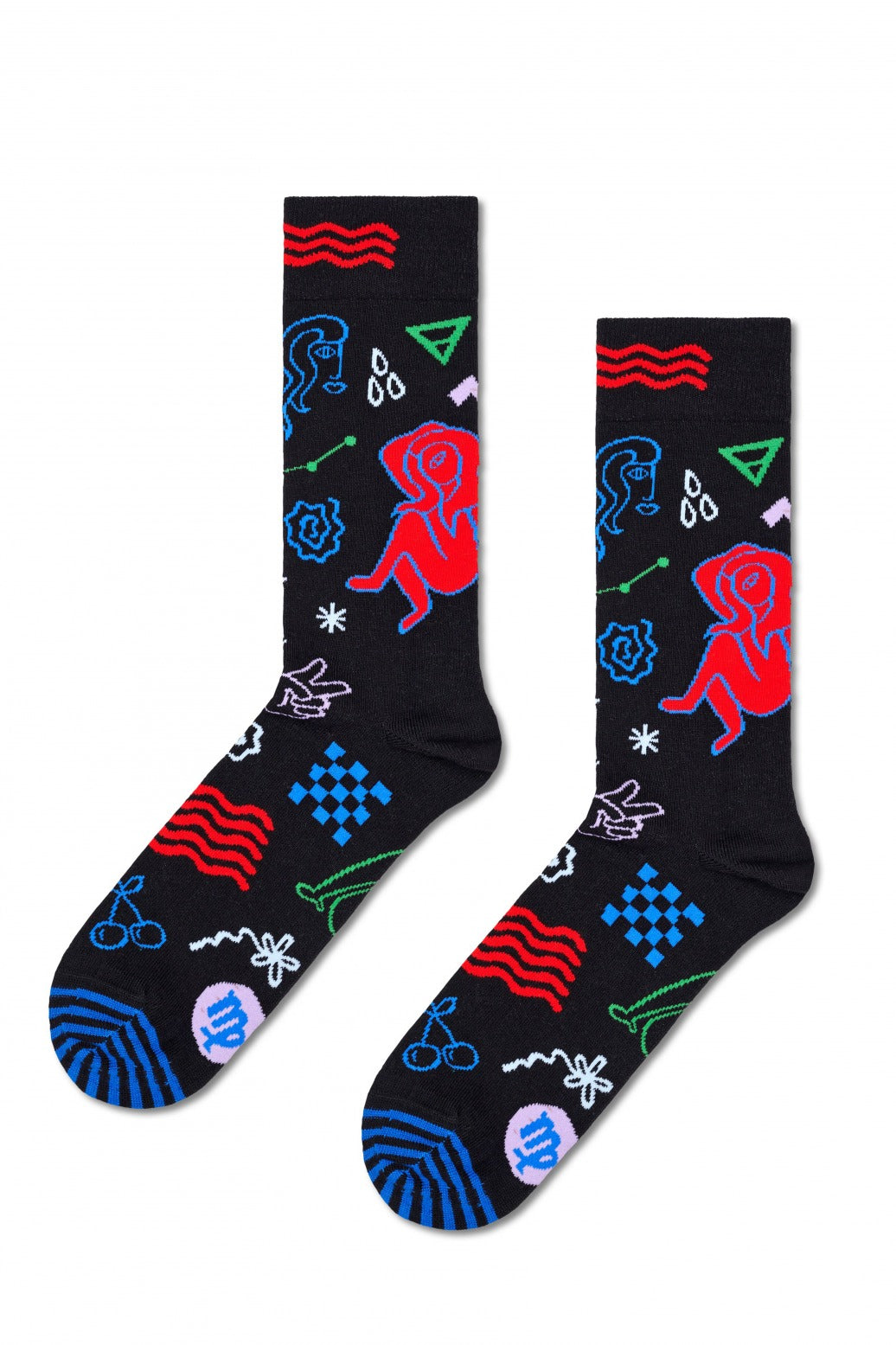 HAPPY SOCKS VIRGO SOCK en color AZUL  (2)