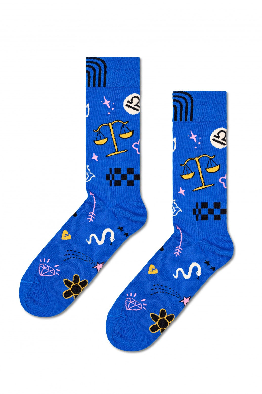 HAPPY SOCKS LIBRA SOCK en color AZUL  (2)