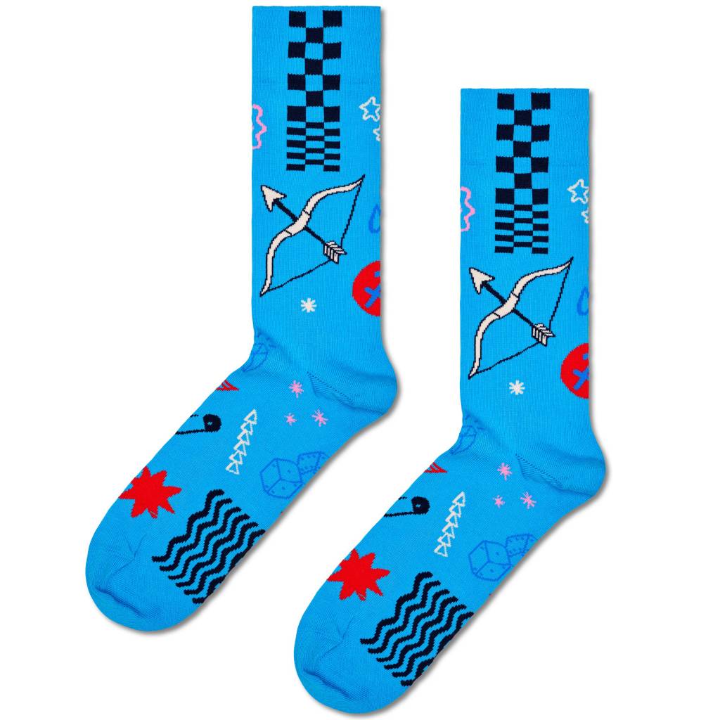 HAPPY SOCKS SAGITTARIUS SOCK en color AZUL  (5)