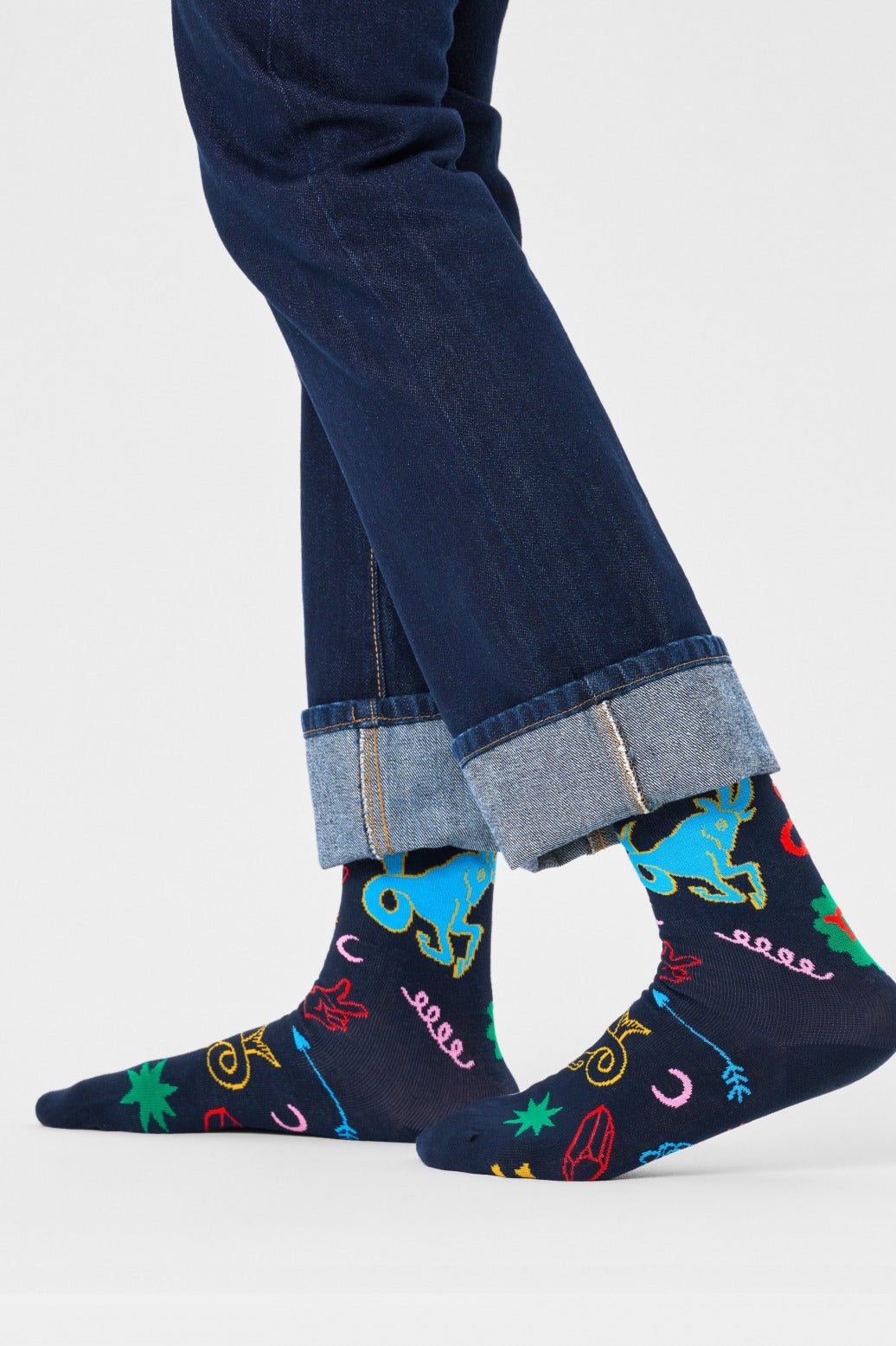 HAPPY SOCKS CAPRICORN SOCK en color AZUL  (1)