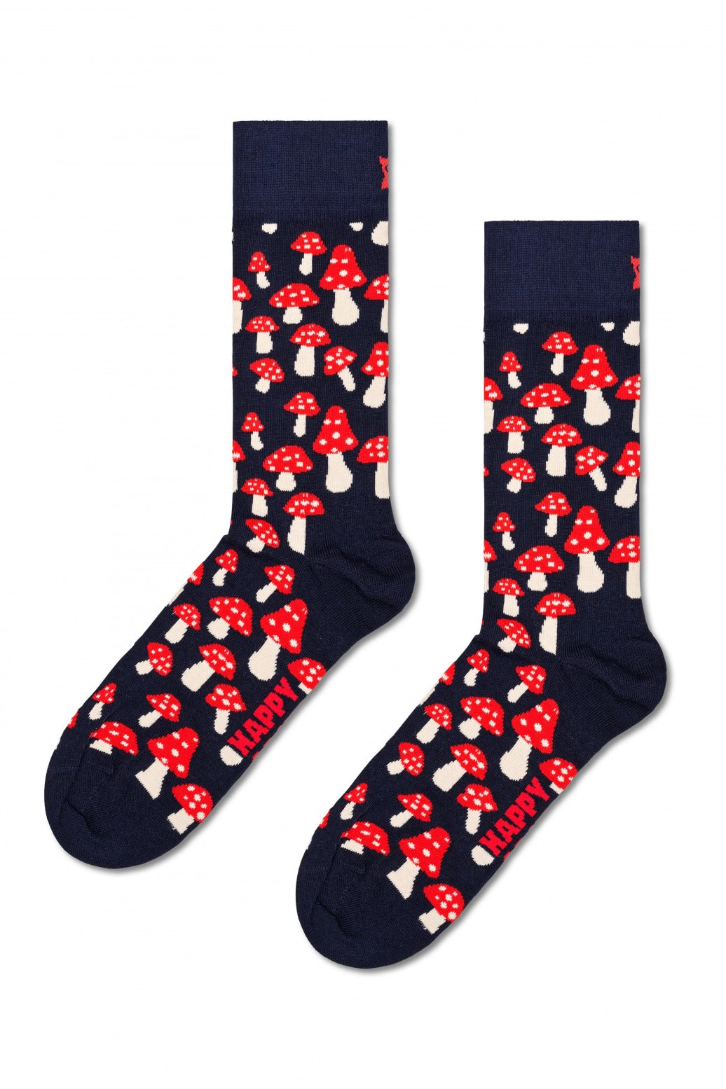 HAPPY SOCKS MUSHROOM SOCK en color ROJO  (2)