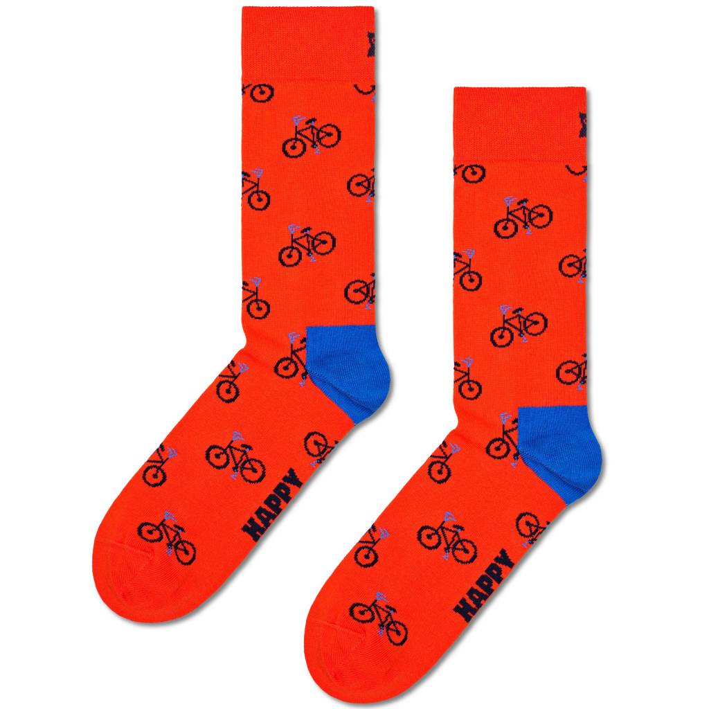 HAPPY SOCKS BIKE SOCK en color ROJO  (5)