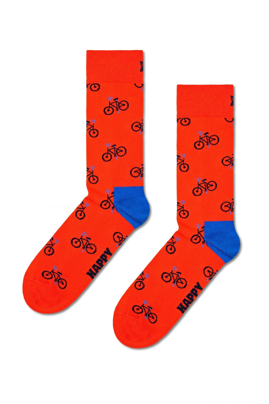 HAPPY SOCKS BIKE SOCK en color ROJO  (2)